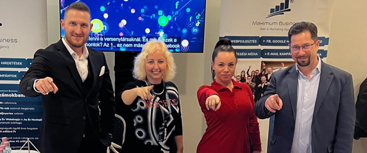 A Maximum Business csapata A FEJLŐDÉS KONFERENCIÁJÁN!