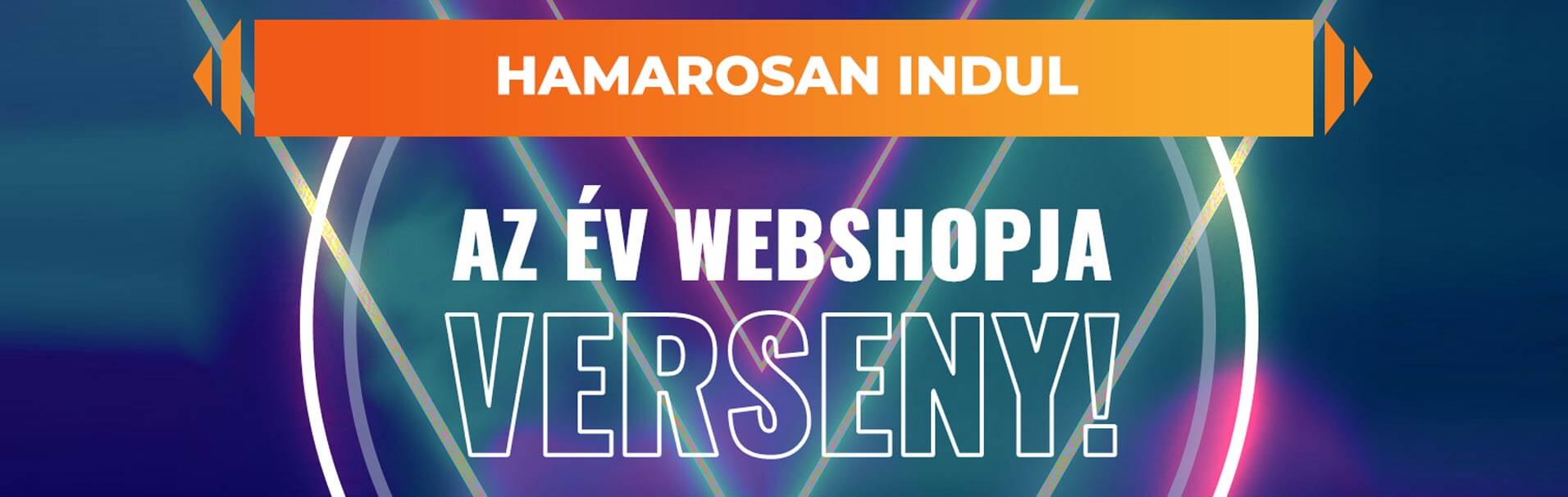 Hamarosan indul az ÉV WEBSHOPJA VERSENY!