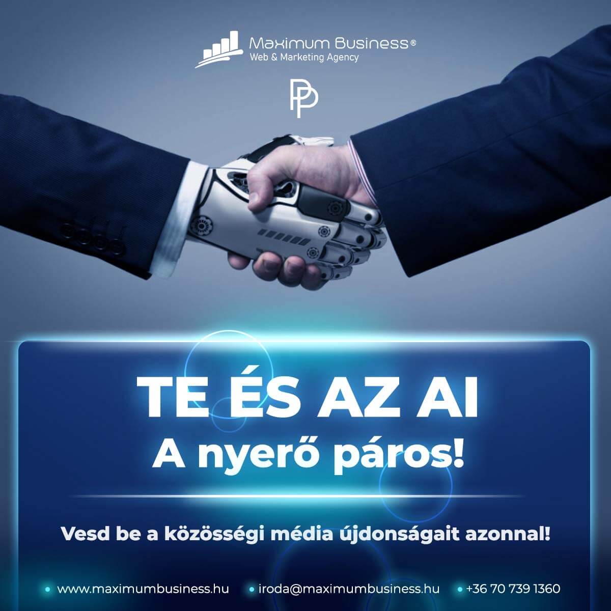 Te és az AI - a nyerő páros!