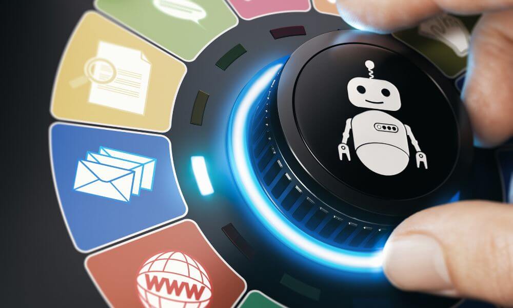 automatizálás előnyei, robot segít a munkafolyamatokban