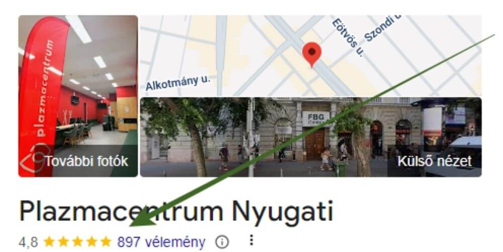 google maps képernyőfelvétel