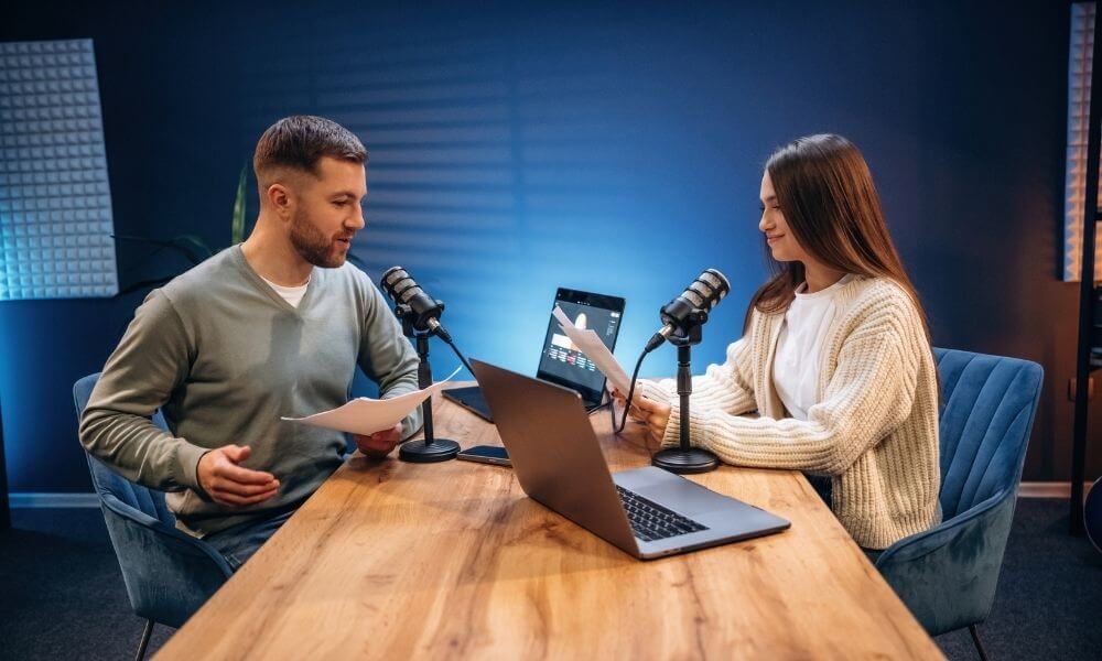 podcast felvétel
